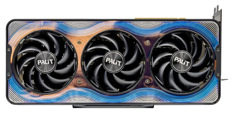 Palit GeForce RTX 5090 GameRockの実物写真