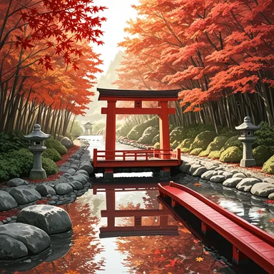 ComfyUI / 風景（garden） / WAI Illustrious SDXL v17.0 / gradient_estimation / normal / 20 steps / Seed 20261018の生成結果