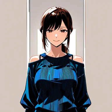 ComfyUI / 人物（portrait-front-natural） / WAI Illustrious SDXL v17.0 / gradient_estimation_cfg_pp / normal / 20 steps / Seed 20261018の生成結果
