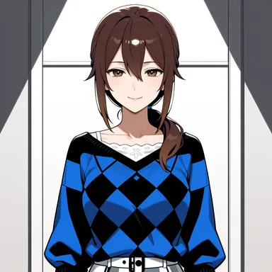 ComfyUI / 人物（portrait-front-natural） / WAI Illustrious SDXL v17.0 / lcm / normal / 30 steps / Seed 20261018の生成結果