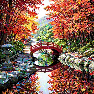 ComfyUI / 風景（garden） / WAI Illustrious SDXL v17.0 / res_multistep_ancestral / normal / 20 steps / Seed 20261018の生成結果