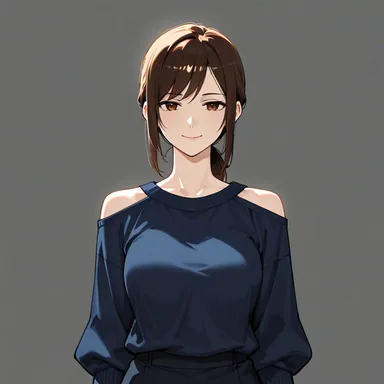 ComfyUI / 人物（portrait-front-natural） / WAI Illustrious SDXL v17.0 / res_multistep / normal / 40 steps / Seed 20261018の生成結果