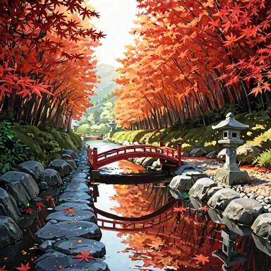 ComfyUI / 風景（garden） / WAI Illustrious SDXL v17.0 / dpmpp_2m_sde / normal / 30 steps / Seed 20261018の生成結果