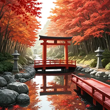 ComfyUI / 風景（garden） / WAI Illustrious SDXL v17.0 / ipndm / normal / 40 steps / Seed 20261018の生成結果