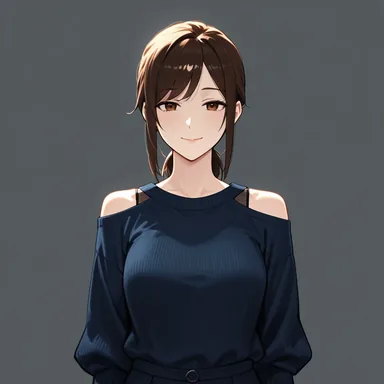 ComfyUI / 人物（portrait-front-natural） / WAI Illustrious SDXL v17.0 / euler / gits / 30 steps / Seed 20261018の生成結果