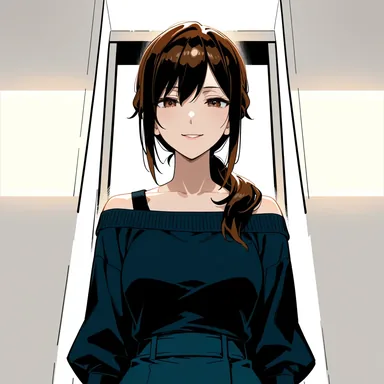 ComfyUI / 人物（portrait-front-natural） / WAI Illustrious SDXL v17.0 / euler_ancestral_cfg_pp / normal / 30 steps / Seed 20261018の生成結果