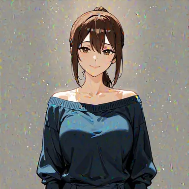 ComfyUI / 人物（portrait-front-natural） / WAI Illustrious SDXL v17.0 / dpmpp_2m_sde / normal / 20 steps / Seed 20261018の生成結果