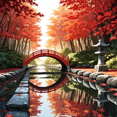 ComfyUI / 風景（garden） / WAI Illustrious SDXL v17.0 / dpmpp_sde / normal / 40 steps / Seed 20261018の生成結果