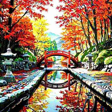 ComfyUI / 風景（garden） / WAI Illustrious SDXL v17.0 / res_multistep_ancestral_cfg_pp / normal / 20 steps / Seed 20261018の生成結果