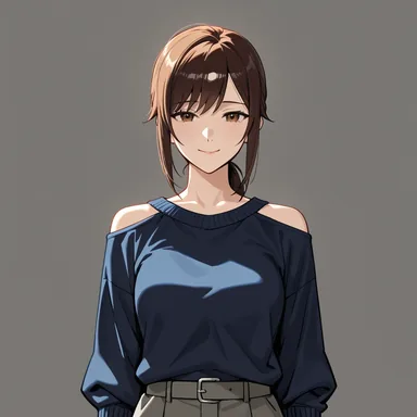 ComfyUI / 人物（portrait-front-natural） / WAI Illustrious SDXL v17.0 / sa_solver / normal / 40 steps / Seed 20261018の生成結果