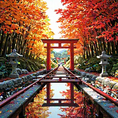 ComfyUI / 風景（garden） / WAI Illustrious SDXL v17.0 / dpmpp_2m_sde_gpu / normal / 20 steps / Seed 20261018の生成結果