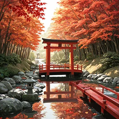 ComfyUI / 風景（garden） / WAI Illustrious SDXL v17.0 / dpmpp_2m / normal / 20 steps / Seed 20261018の生成結果