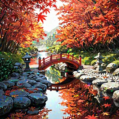 ComfyUI / 風景（garden） / WAI Illustrious SDXL v17.0 / res_multistep_ancestral / normal / 30 steps / Seed 20261018の生成結果