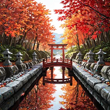 ComfyUI / 風景（garden） / WAI Illustrious SDXL v17.0 / dpmpp_2m_sde / normal / 30 steps / Seed 20261020の生成結果