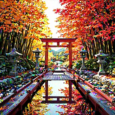ComfyUI / 風景（garden） / WAI Illustrious SDXL v17.0 / dpmpp_2m_sde_heun_gpu / normal / 20 steps / Seed 20261018の生成結果