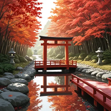 ComfyUI / 風景（garden） / WAI Illustrious SDXL v17.0 / uni_pc / normal / 30 steps / Seed 20261018の生成結果