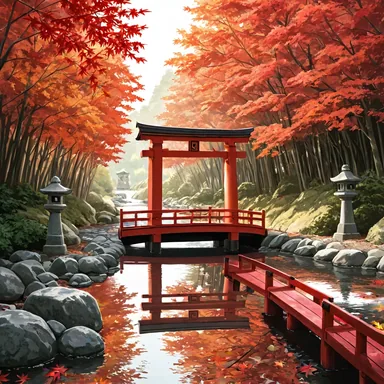 ComfyUI / 風景（garden） / WAI Illustrious SDXL v17.0 / ipndm_v / normal / 40 steps / Seed 20261018の生成結果
