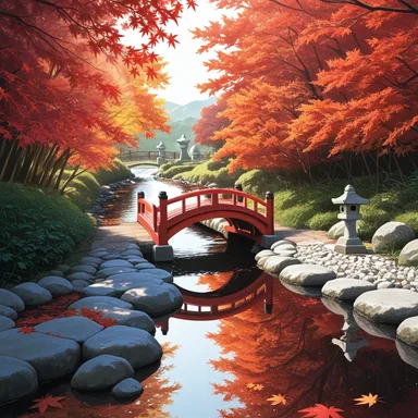 ComfyUI / 風景（garden） / WAI Illustrious SDXL v17.0 / ddpm / normal / 30 steps / Seed 20261018の生成結果