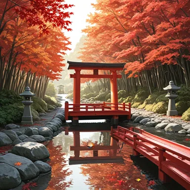 ComfyUI / 風景（garden） / WAI Illustrious SDXL v17.0 / deis / normal / 20 steps / Seed 20261018の生成結果