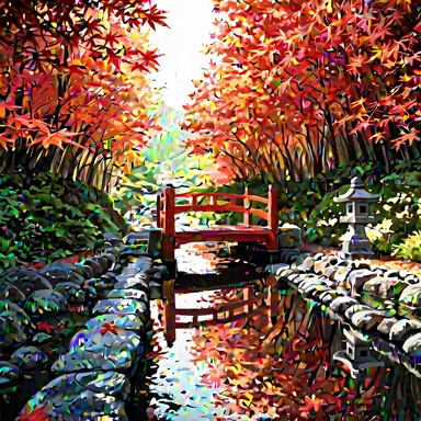 ComfyUI / 風景（garden） / WAI Illustrious SDXL v17.0 / dpmpp_2m_sde_heun / normal / 20 steps / Seed 20261018の生成結果