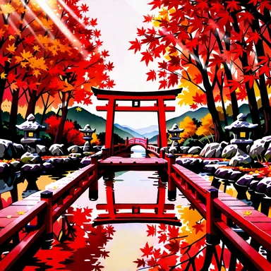 ComfyUI / 風景（garden） / WAI Illustrious SDXL v17.0 / cfgpp_ud10_ab / normal / 40 steps / Seed 20261018の生成結果