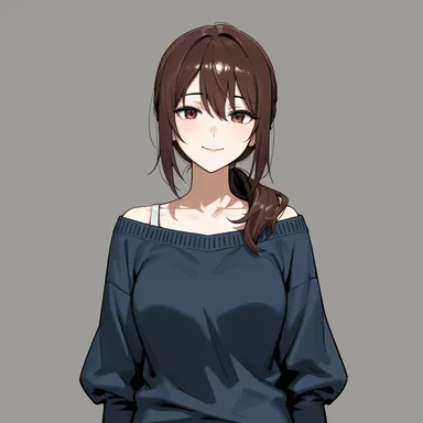 ComfyUI / 人物（portrait-front-natural） / WAI Illustrious SDXL v17.0 / dpmpp_sde / normal / 20 steps / Seed 20261018の生成結果