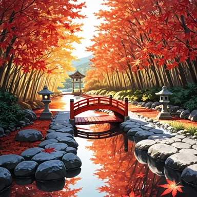 ComfyUI / 風景（garden） / WAI Illustrious SDXL v17.0 / seeds_3 / normal / 40 steps / Seed 20261018の生成結果