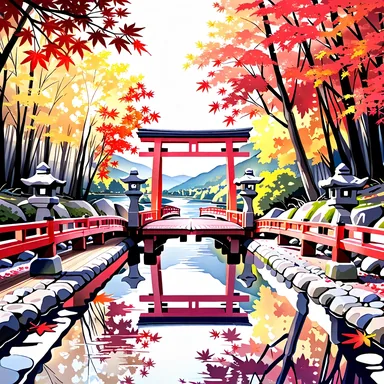 ComfyUI / 風景（garden） / WAI Illustrious SDXL v17.0 / euler_cfg_pp / normal / 30 steps / Seed 20261018の生成結果