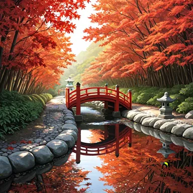 ComfyUI / 風景（garden） / WAI Illustrious SDXL v17.0 / er_sde / normal / 20 steps / Seed 20261018の生成結果