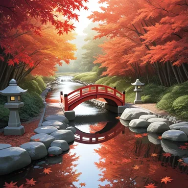 ComfyUI / 風景（garden） / WAI Illustrious SDXL v17.0 / euler_ancestral / normal / 20 steps / Seed 20261018の生成結果