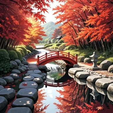 ComfyUI / 風景（garden） / WAI Illustrious SDXL v17.0 / dpm_2_ancestral / normal / 30 steps / Seed 20261018の生成結果