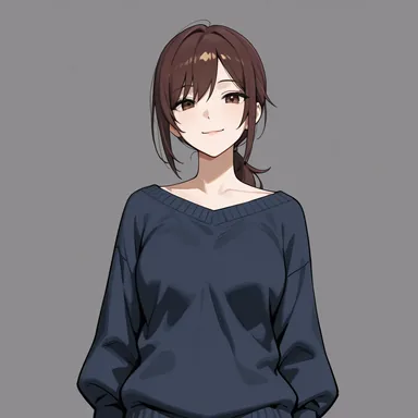 ComfyUI / 人物（portrait-front-natural） / WAI Illustrious SDXL v17.0 / dpmpp_2s_ancestral / normal / 40 steps / Seed 20261018の生成結果