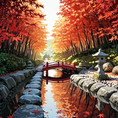 ComfyUI / 風景（garden） / WAI Illustrious SDXL v17.0 / dpmpp_2m_sde / normal / 40 steps / Seed 20261018の生成結果