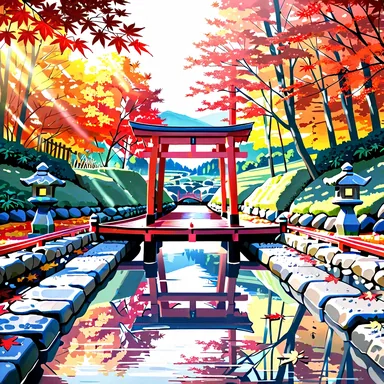 ComfyUI / 風景（garden） / WAI Illustrious SDXL v17.0 / res_multistep_cfg_pp / normal / 30 steps / Seed 20261018の生成結果