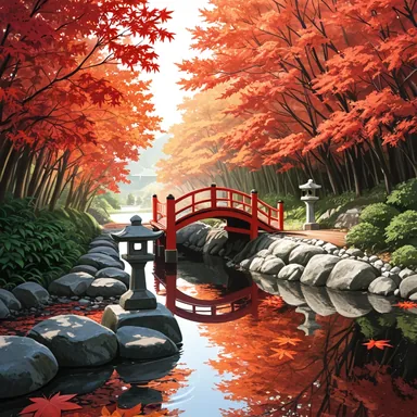 ComfyUI / 風景（garden） / WAI Illustrious SDXL v17.0 / er_sde / normal / 40 steps / Seed 20261018の生成結果